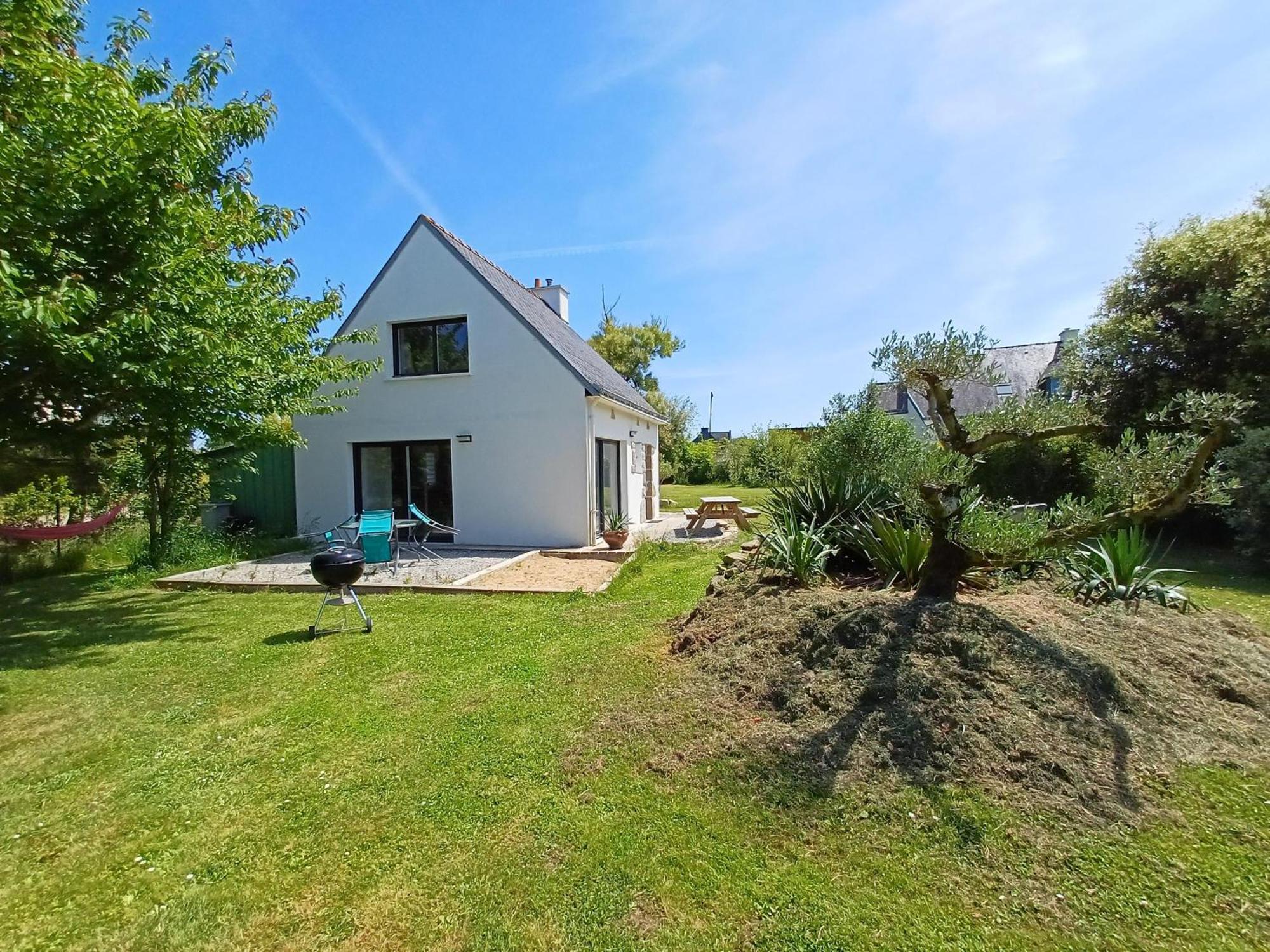 Maison De Vacances 4 Pers Avec Jardin Privatif A 1Km Plage Lines Et 300M De La Mer De Gavres - Ar Pil Jadur Plouhinec  エクステリア 写真