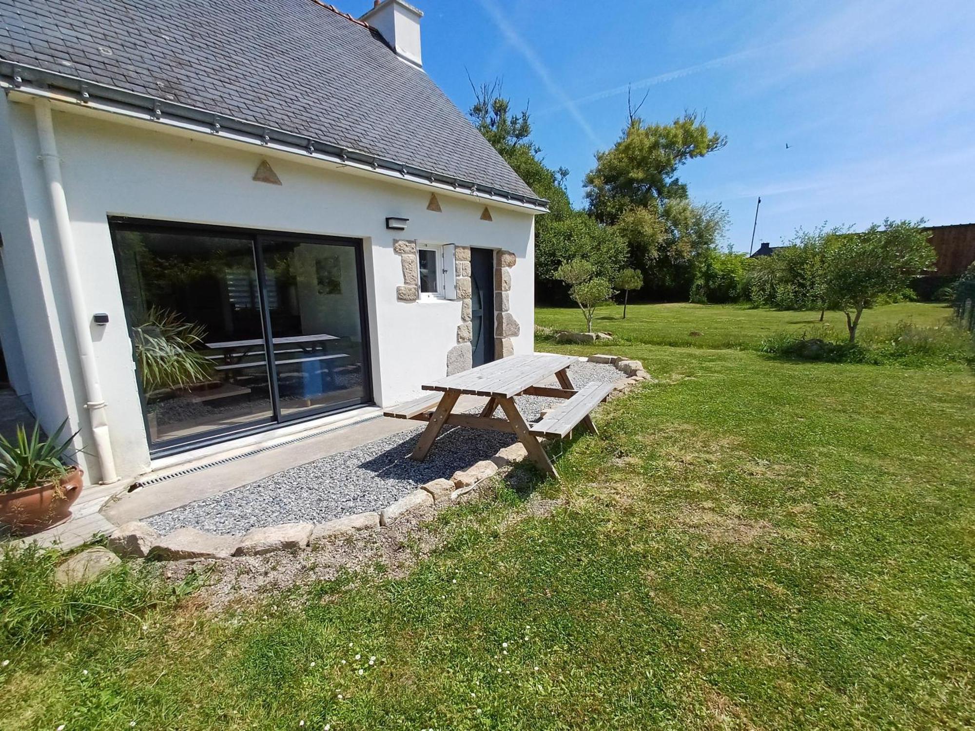 Maison De Vacances 4 Pers Avec Jardin Privatif A 1Km Plage Lines Et 300M De La Mer De Gavres - Ar Pil Jadur Plouhinec  エクステリア 写真